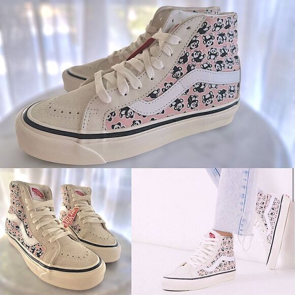 Vans Sk8-Hi 38 Dx Anaheim Factory Og Pandas Size 5 Men 6.5 Women - Picture 1 of 16